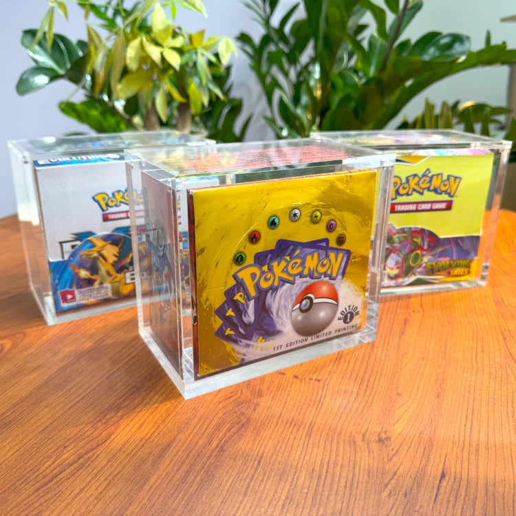 Caja de Exhibición Acrílica para Pokemon Booster Box