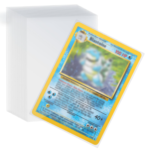 100 Fundas Protectoras para Cartas Estándar