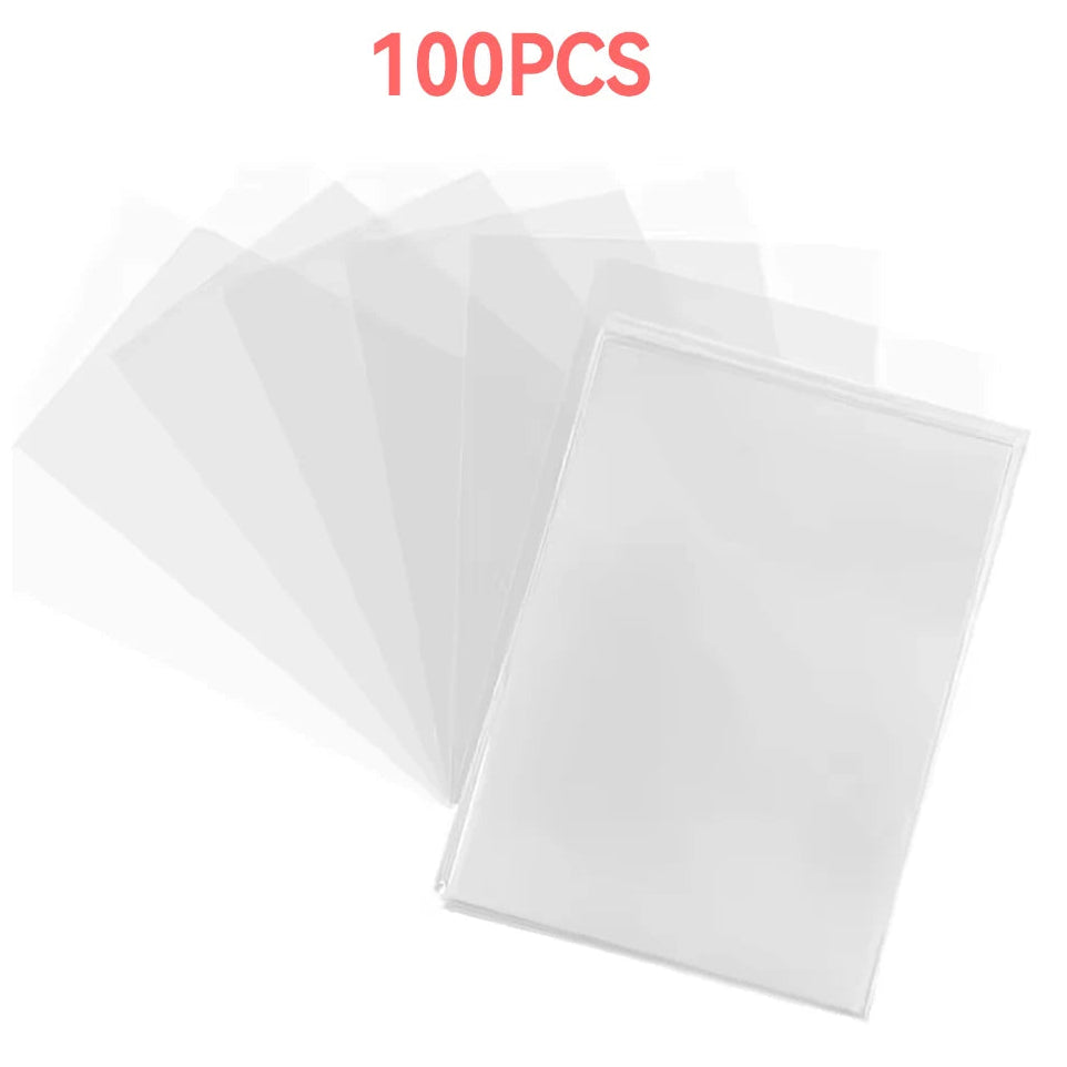 100 Fundas Protectoras para Cartas Estándar